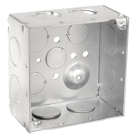 electrical cover 4 square boxes|electrical box cover with knockout.